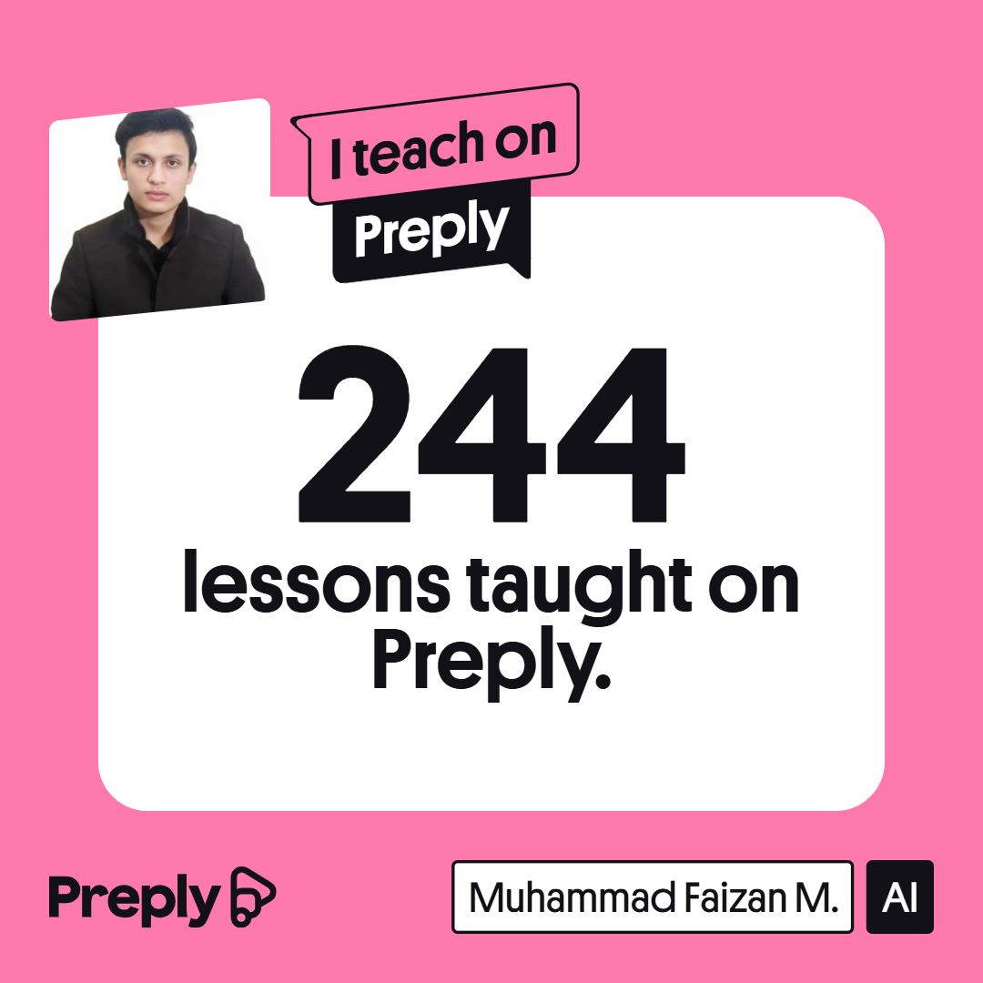 179 lessons taught on Preply